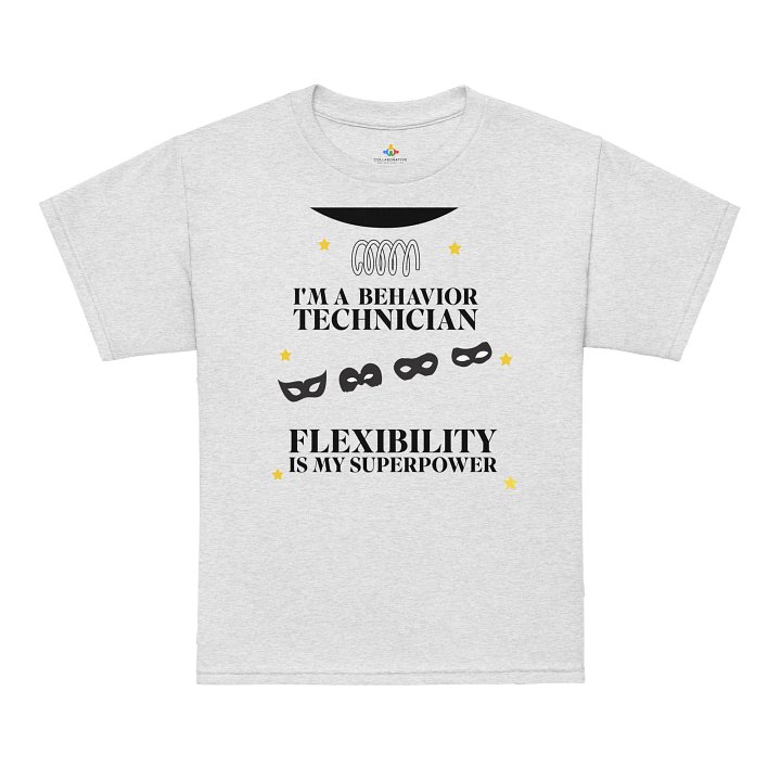 I am a Behavior Technician. Flexibility is My Superpower Kids T-Shirt product image (1)