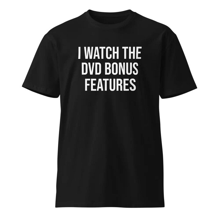 I Watch the DVD Bonus Features product image (1)