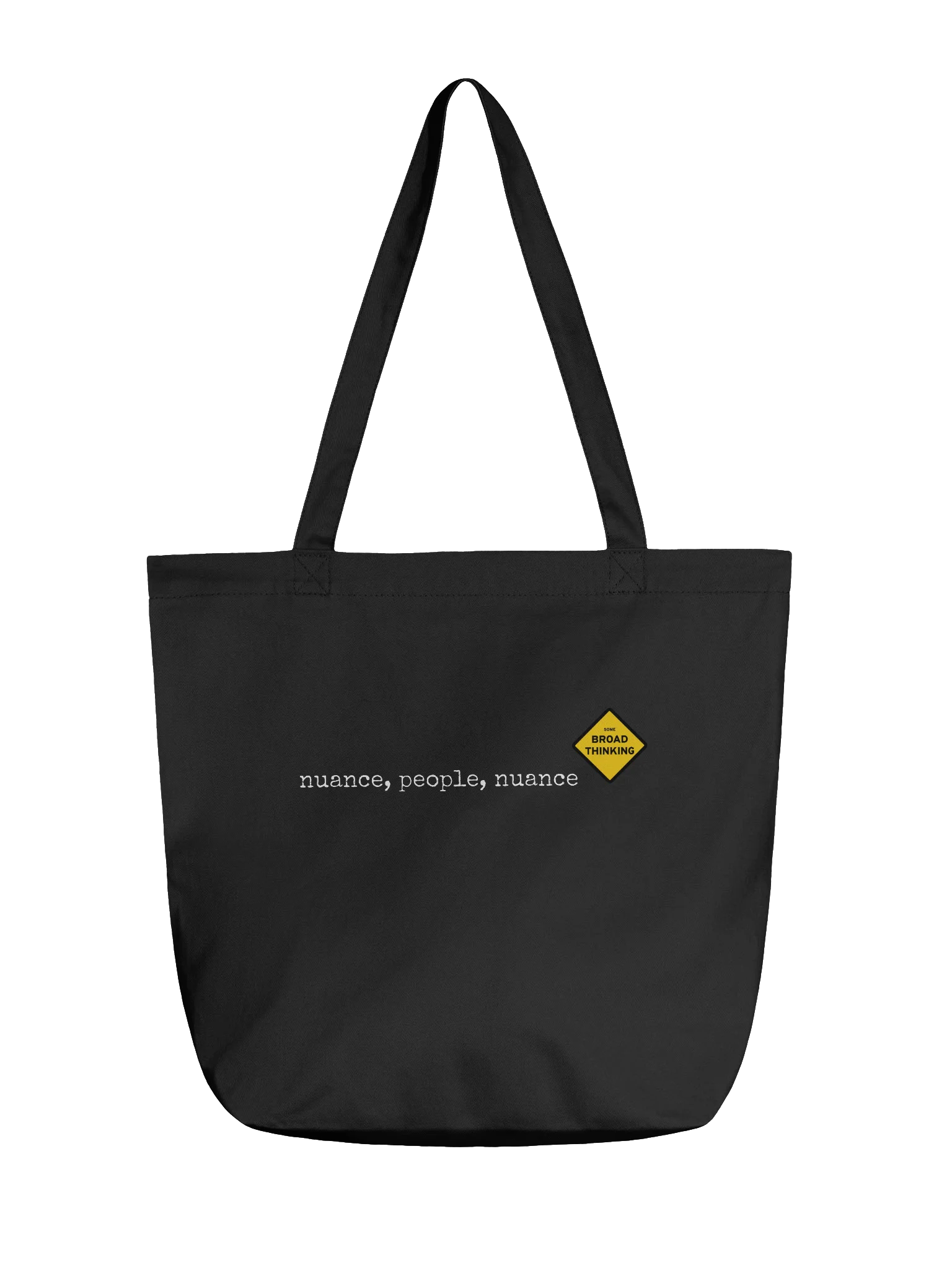 "nuance, people, nuance" Tote Bag product image (1)