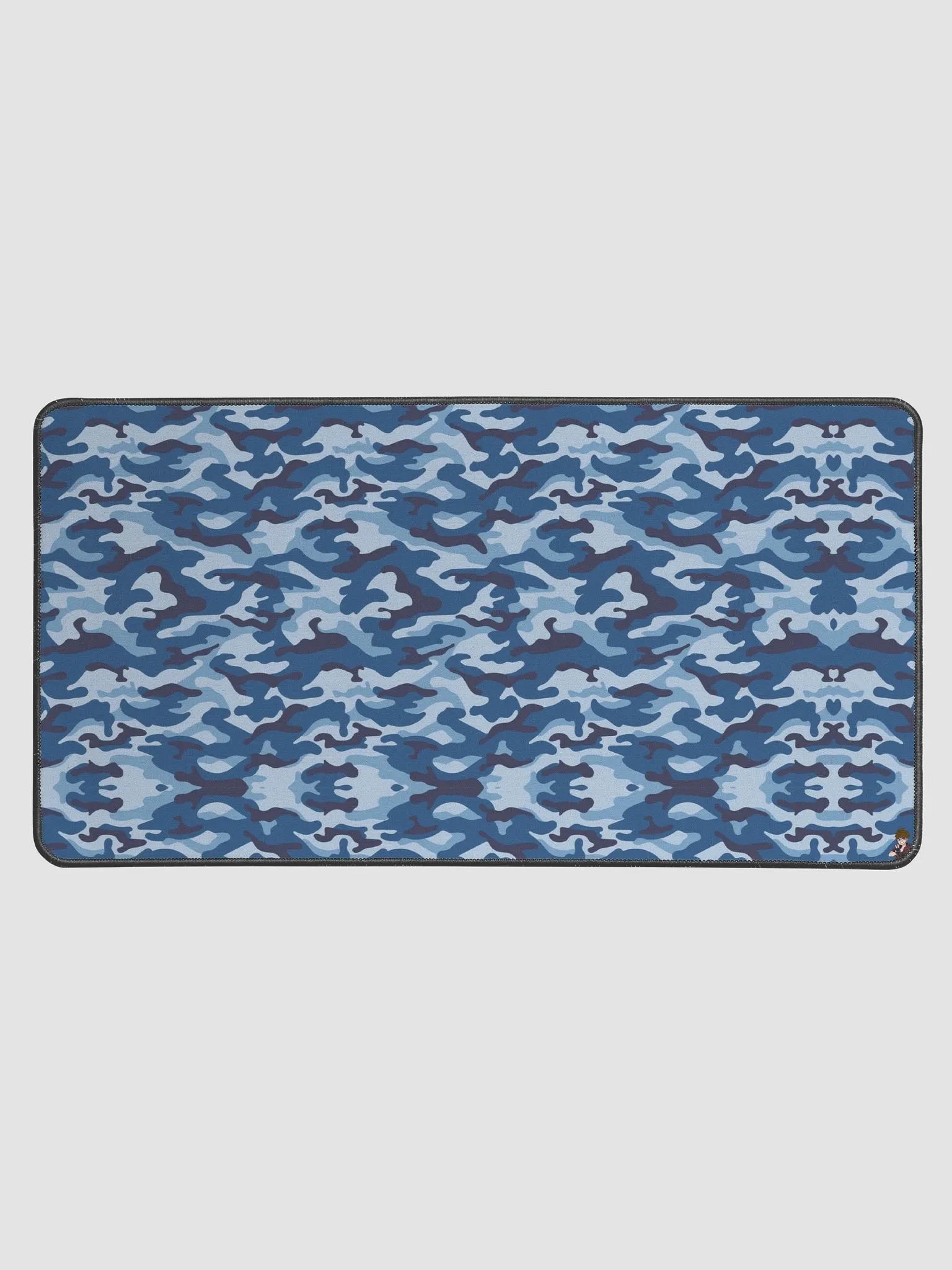 Blue Camo Mouse Pad product image (1)