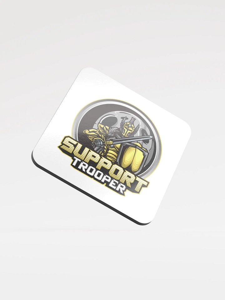 SupportTrooper – Knight Crest Cork Coaster Set product image (1)