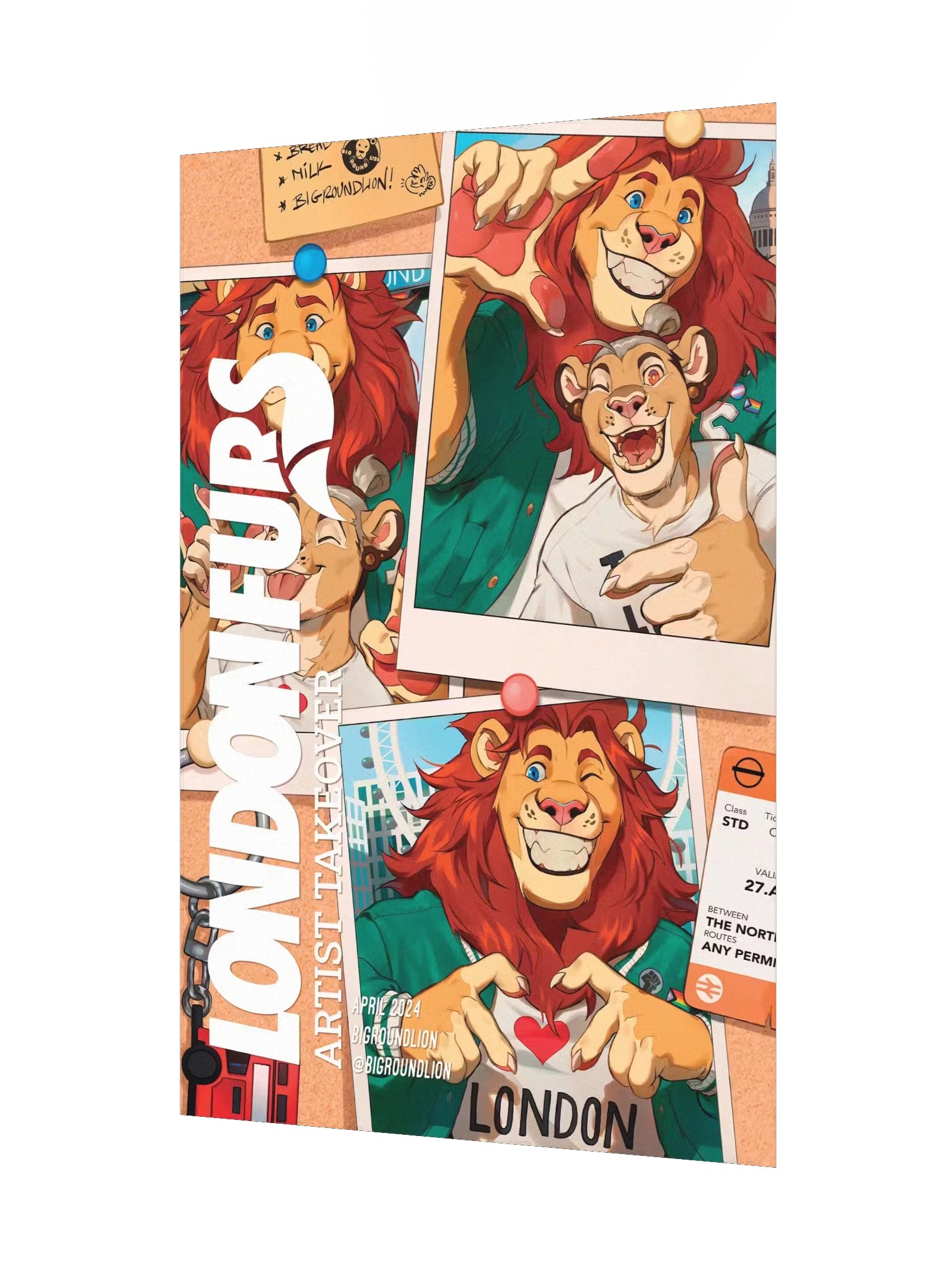 Artist Takeover #02 - BigRoundLion - Poster product image (3)