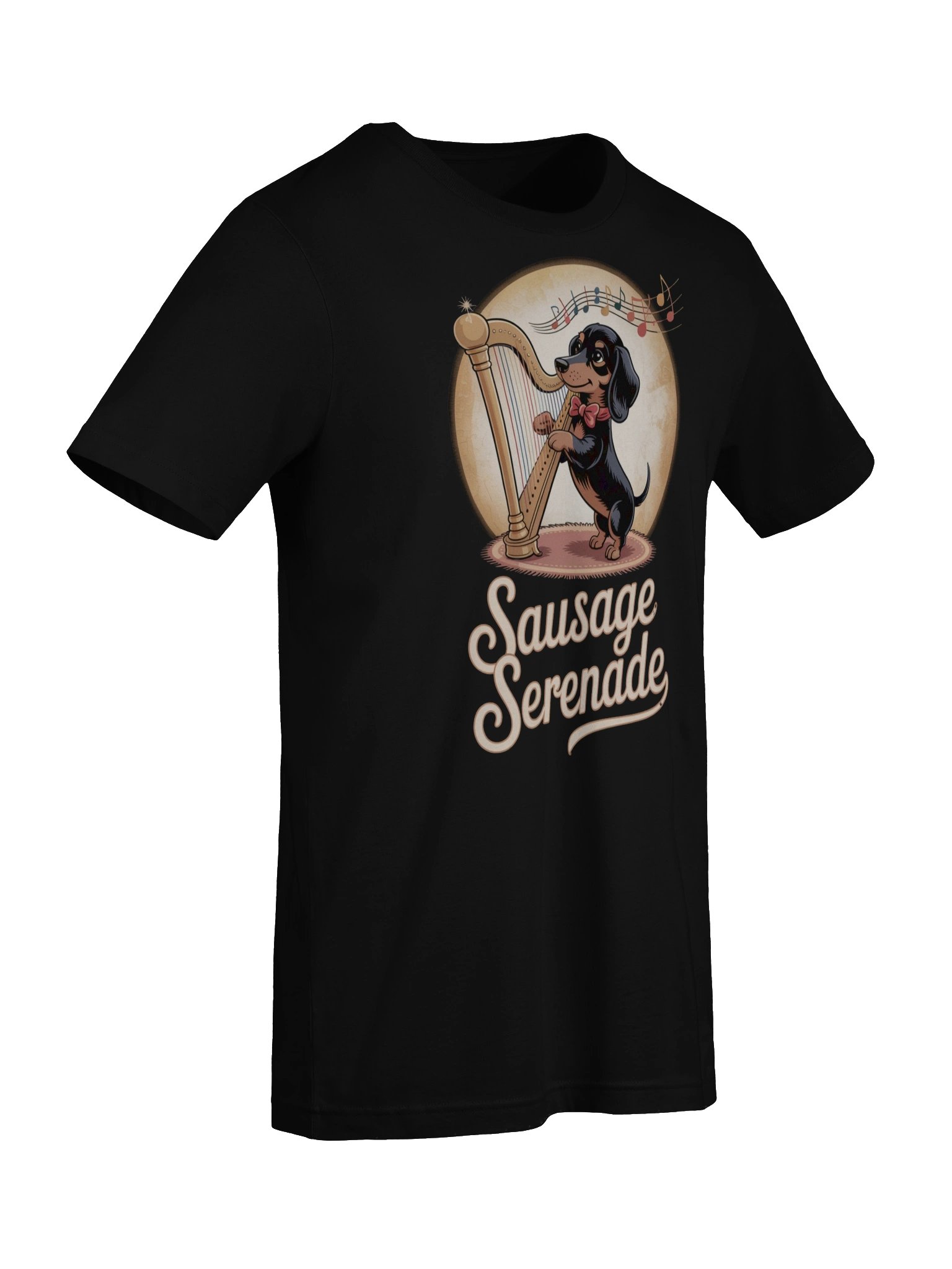 Sausage Serenade Dachshund Shirt – Musical Wiener Dog Tee for Dog Lovers, Music Fans & Dachshund Moms product image (9)