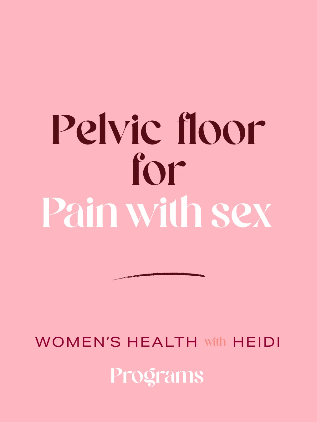 Pelvic floor for pain with sex product image (1)