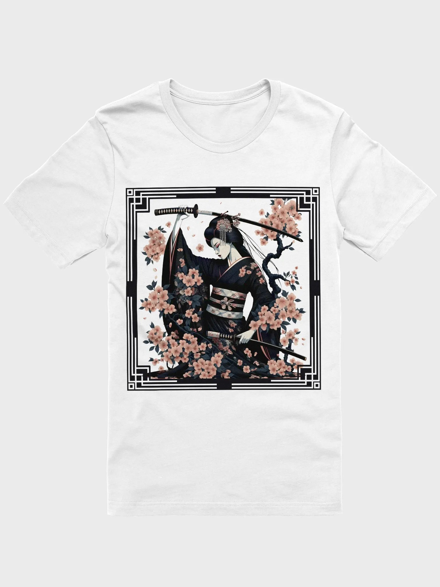 Sakura Samurai Elegance T-Shirt product image (6)