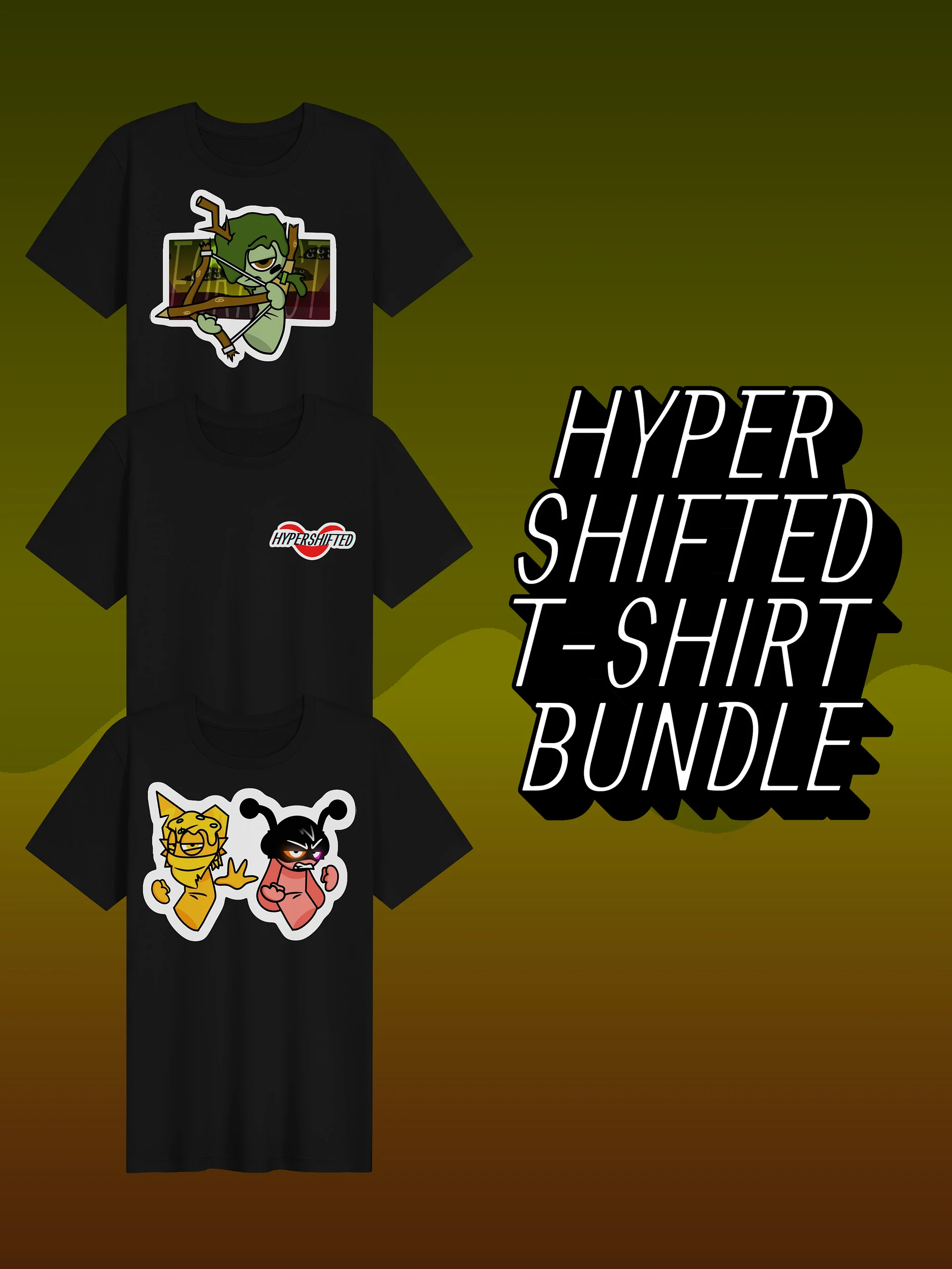 Hypershifted T-Shirt Bundle product image (1)