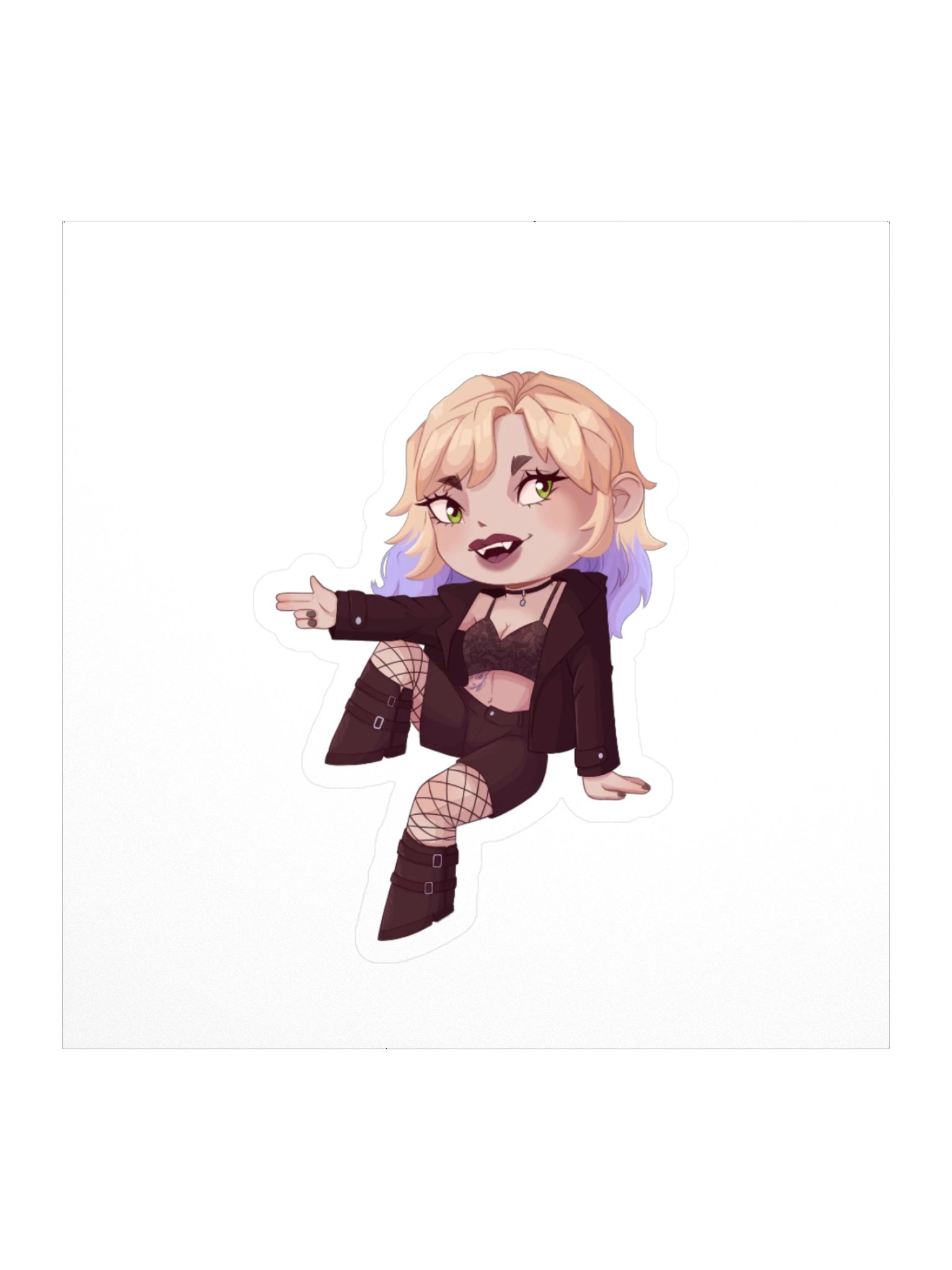 Chibi Aster Nolan Sticker product image (1)