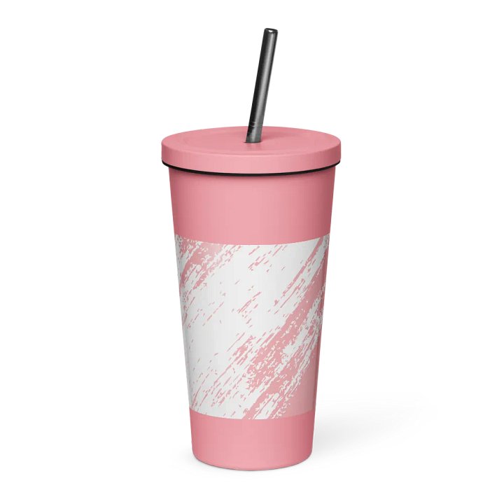 Paint Brush Pink Insulated Tumbler product image (1)