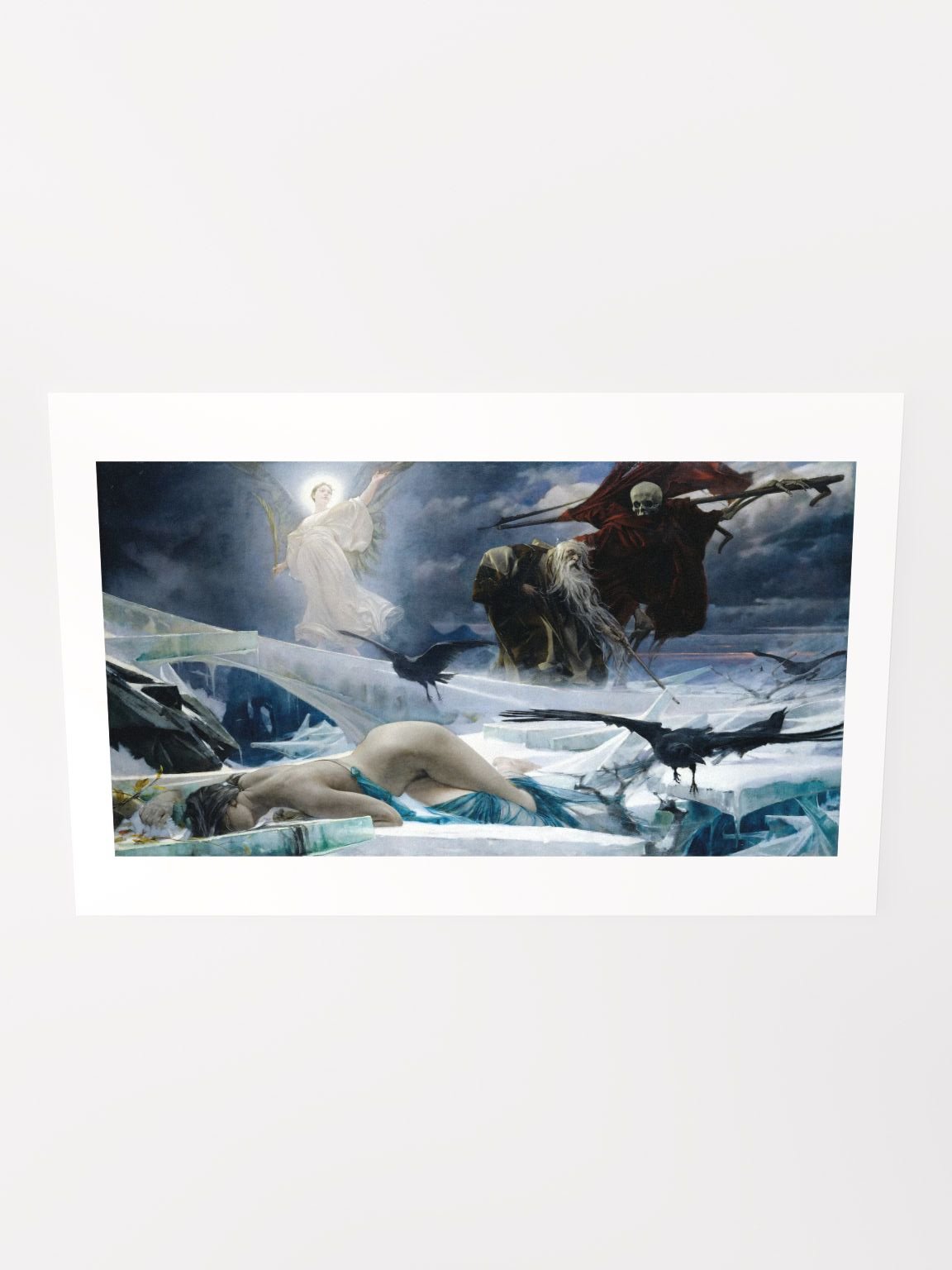 "Ahasuerus at the End of the World" by Adolf Hirémy-Hirschl Poster product image (6)