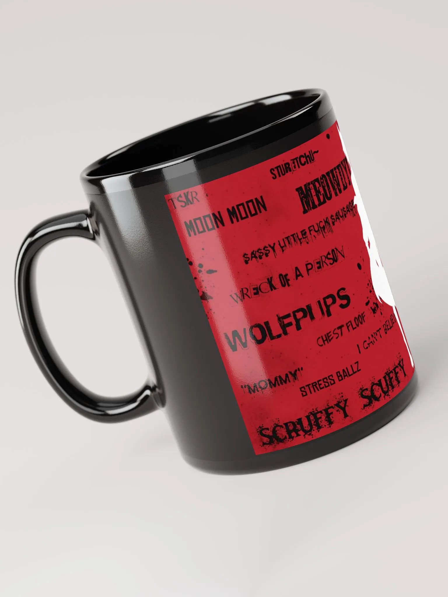 WolfcatRisi Word Wall Mug product image (4)