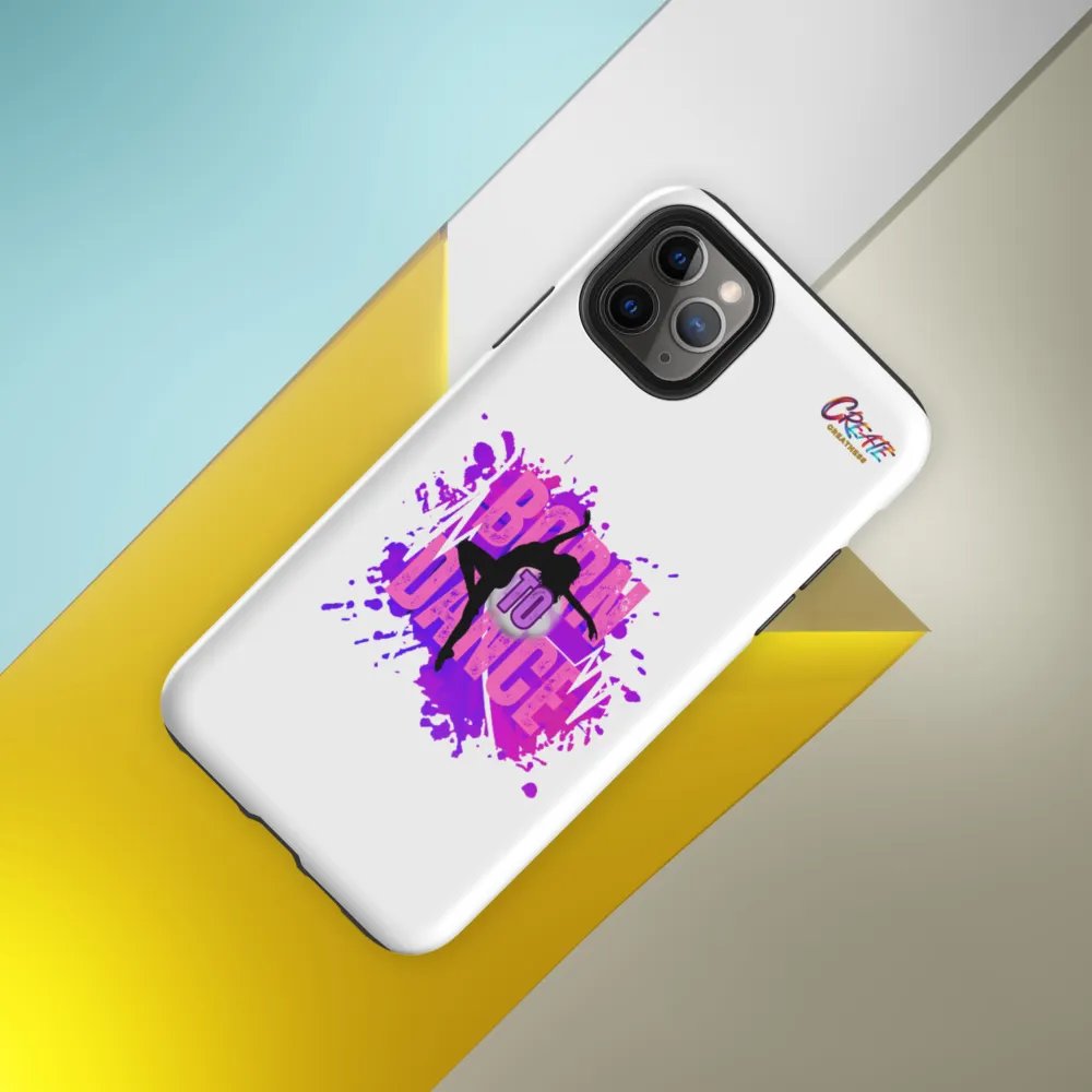 Soundwave Born to Dance Her Silhouette iPhone® Tough Case product image (7)