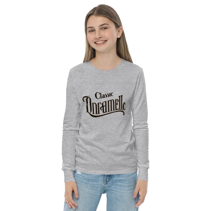 Classic Qnramelle Youth Long Sleeve Tee product image (8)