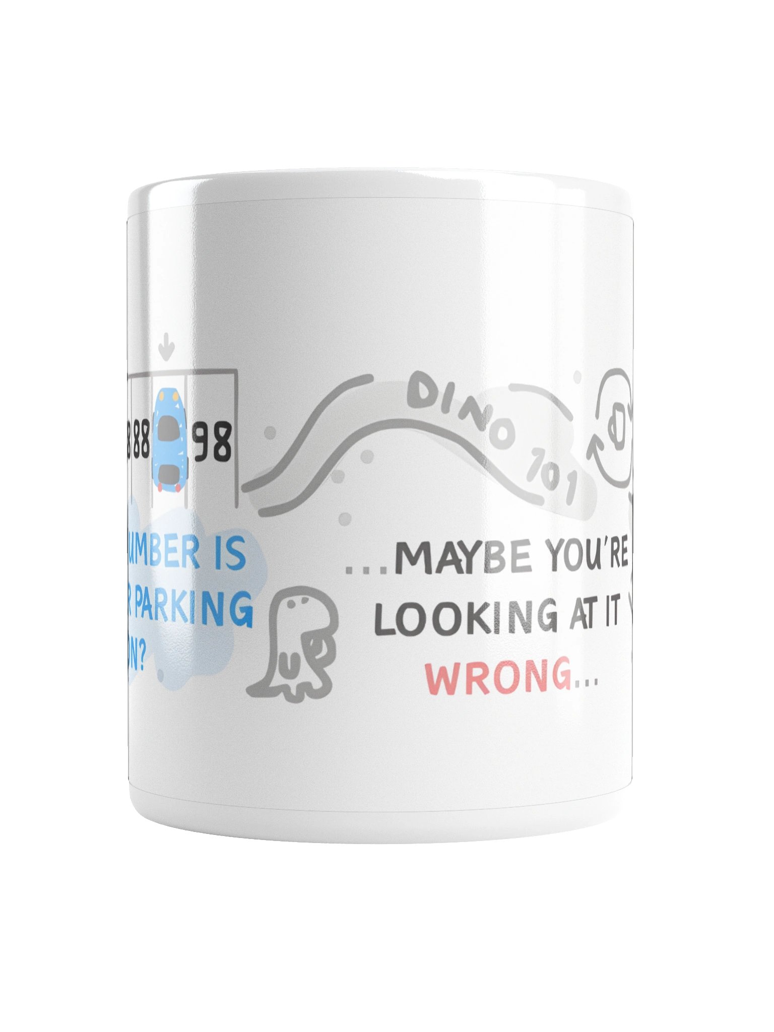 Dino 101 Math Mug (Design) product image (4)