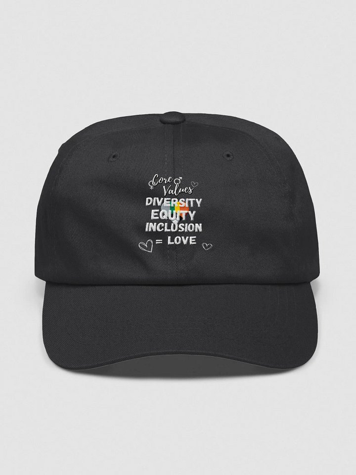 DEI Core Values Hat product image (1)