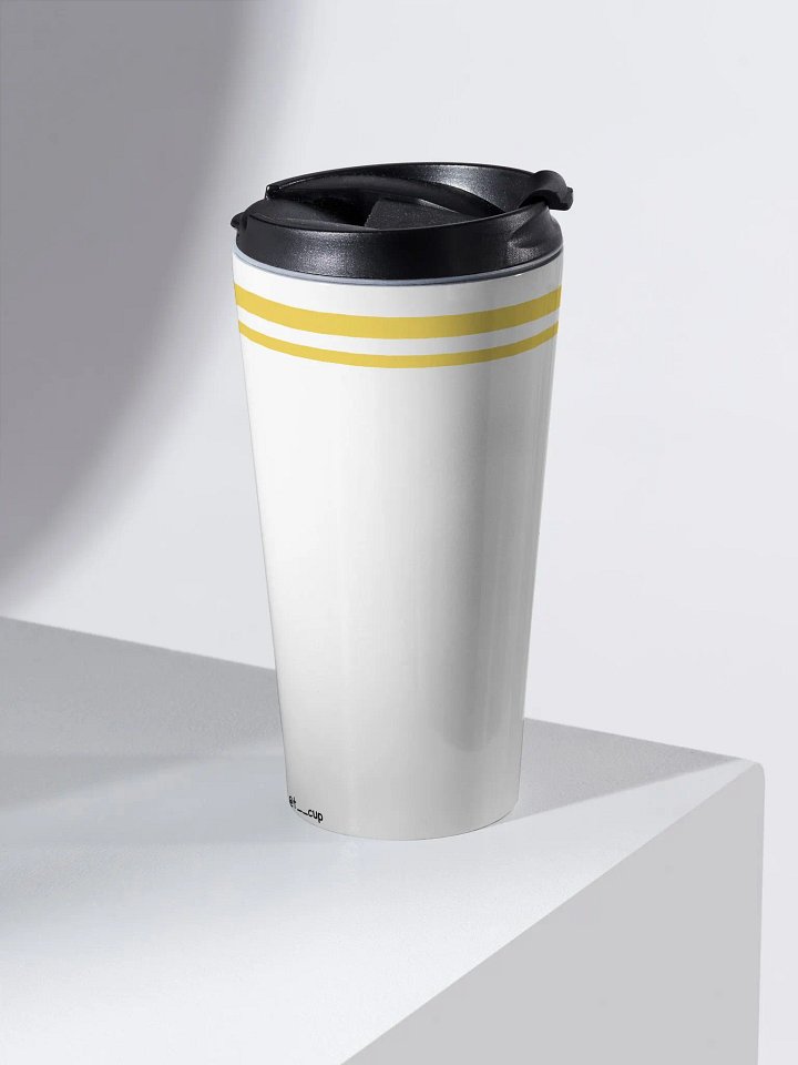 Stainless Steel Travel Mug - Classic Lined product image (2)
