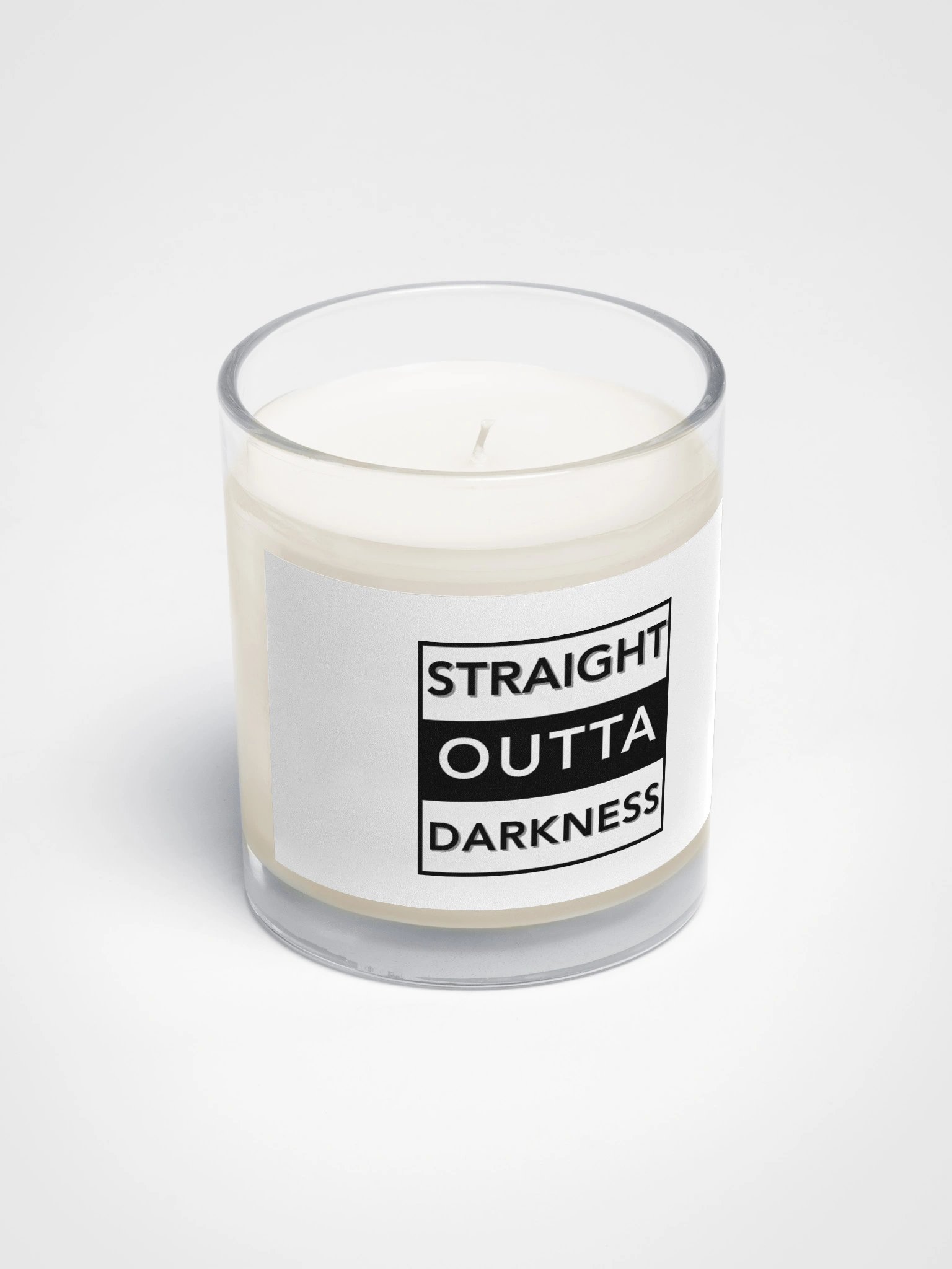 "Straight Outta Darkness" Soy Wax Candle product image (2)