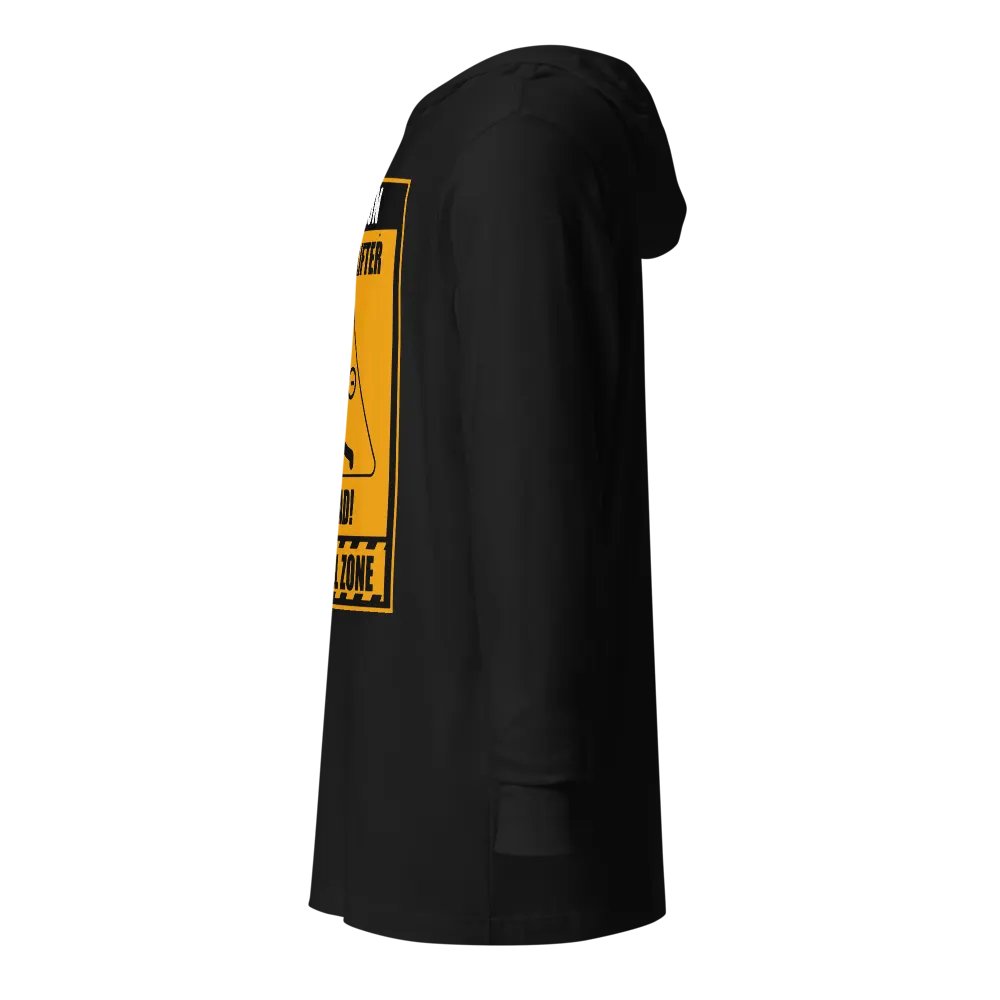 Caution Heavy Lifter Ahead Unisex Hooded Tee product image (11)