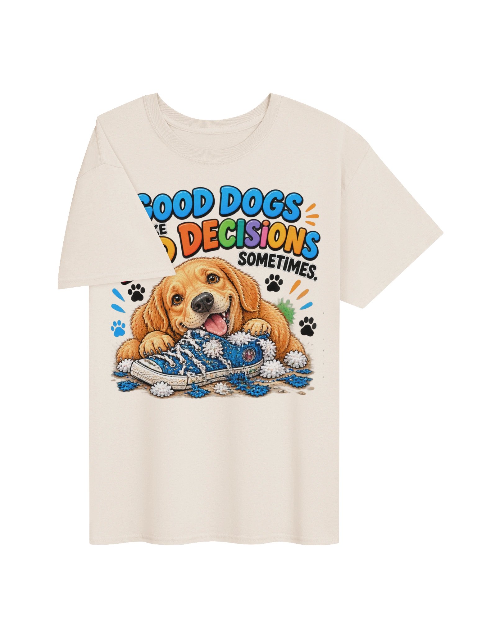 Good Dogs Make Bad Decisions Sometimes – Funny Dog T-Shirt product image (3)
