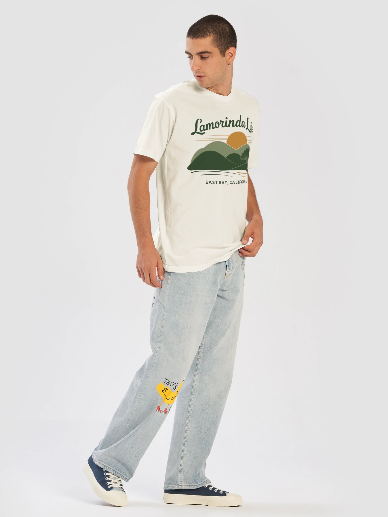 Lamorinda Life Rolling Hills T-Shirt | Light product image (6)