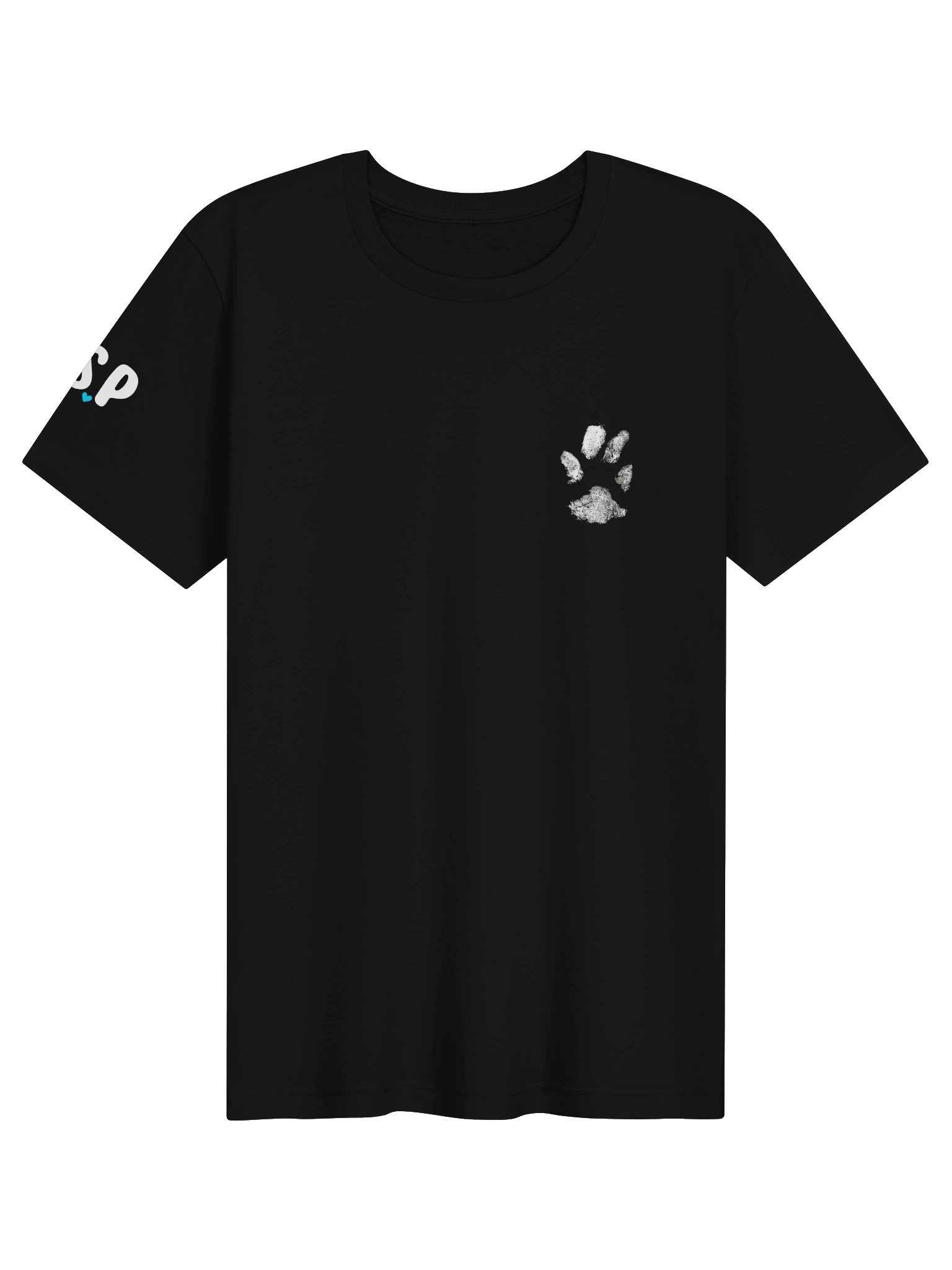 Paw Print (white) Shirt product image (3)
