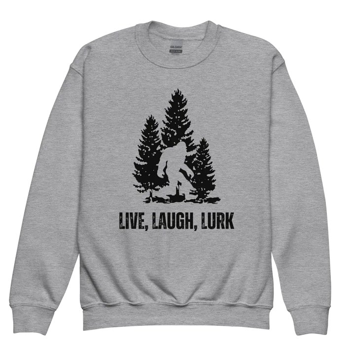 Live, Laugh, Lurk Youth Sweatshirt product image (2)