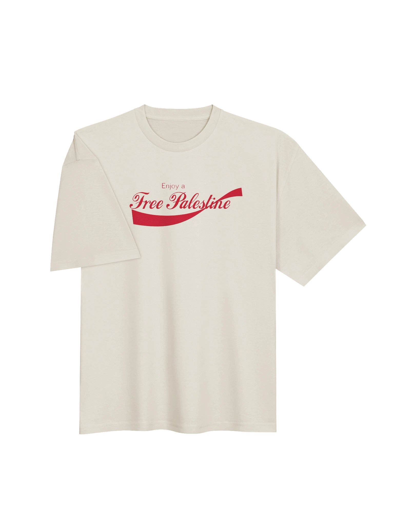 Enjoy a Free Palestine Cola Oversized T-shirt product image (3)