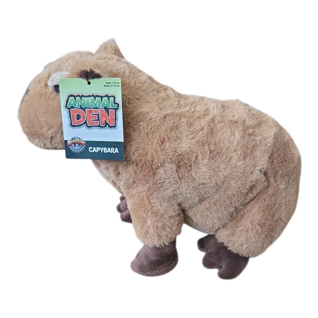 Cute 11" Animal Den Capybara Plush - Soft Stuffed Anime Style Toy Gift ( product image (6)