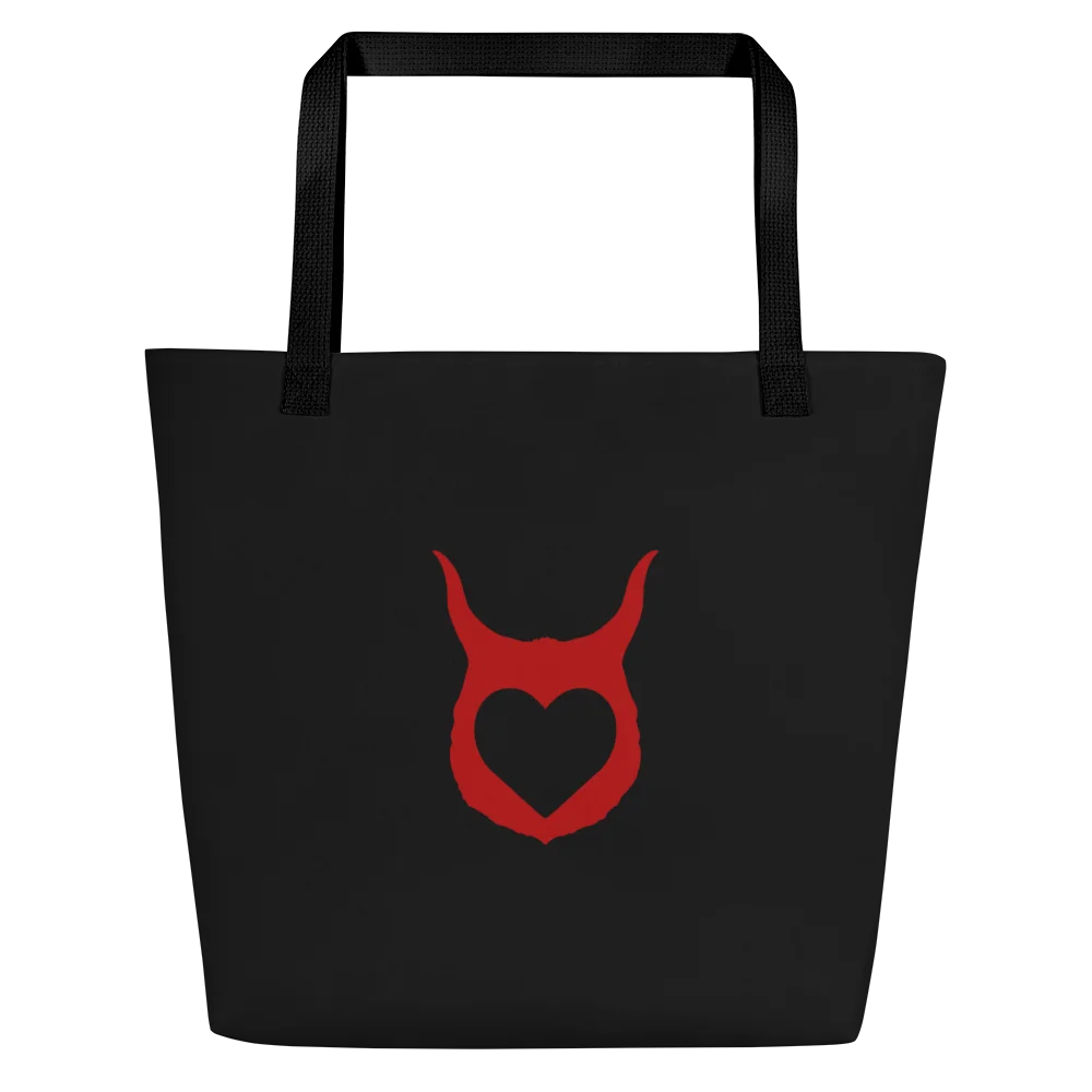 Manuscrypt + Cult Hearted Tote (Black) product image (3)