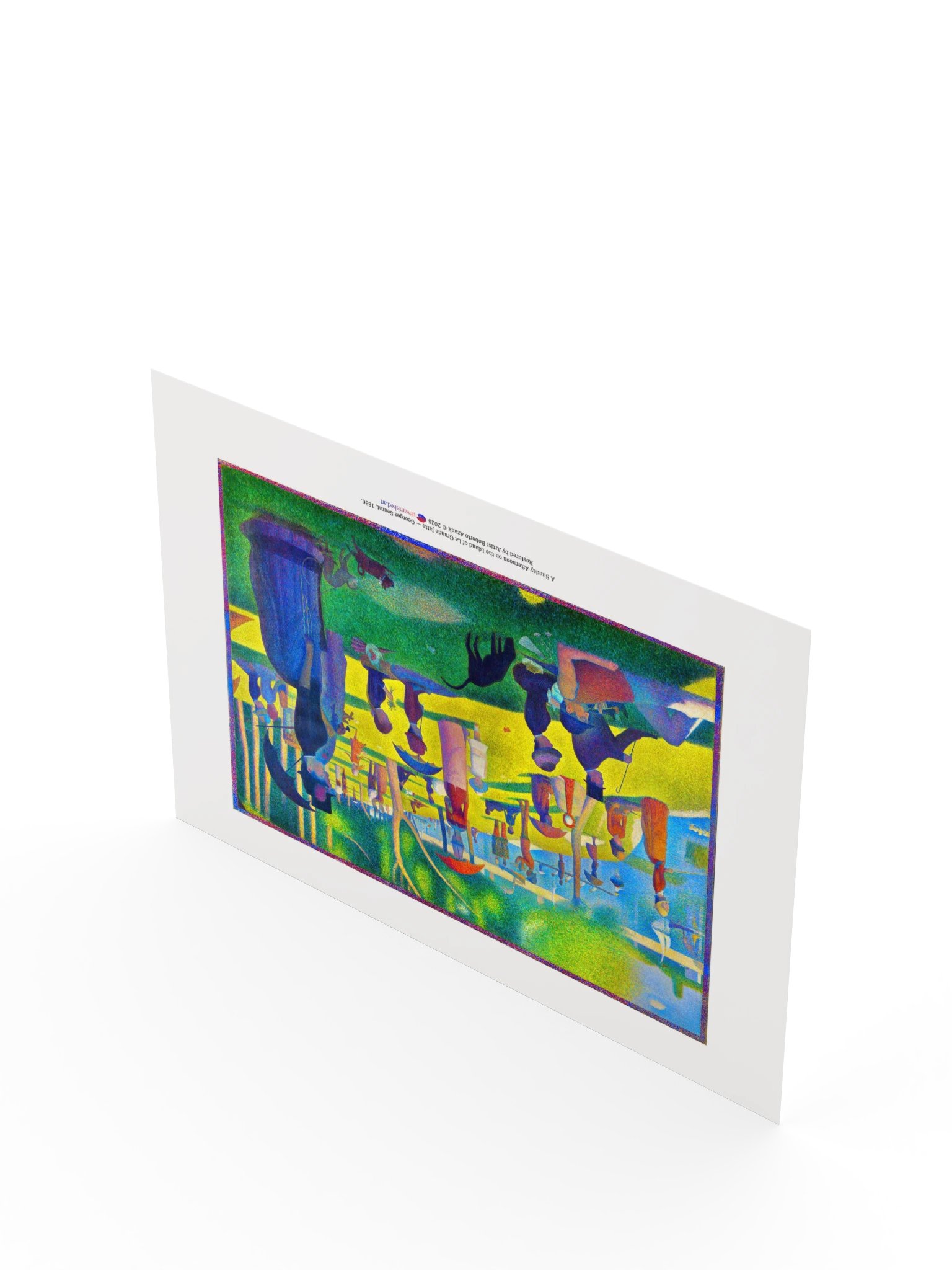 A Sunday Afternoon on the Island of La Grande Jatte — Poster product image (8)