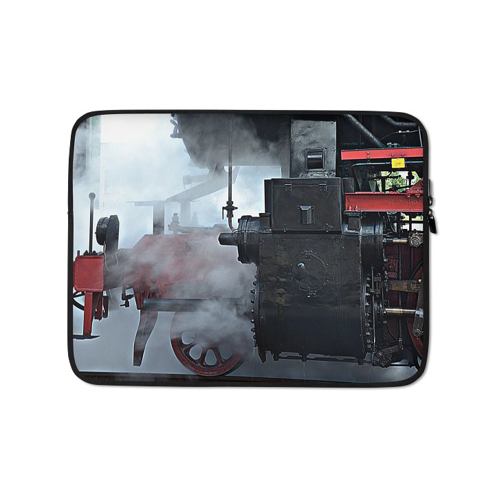 Laptop sleeve - Steam locomotive cutout product image (1)