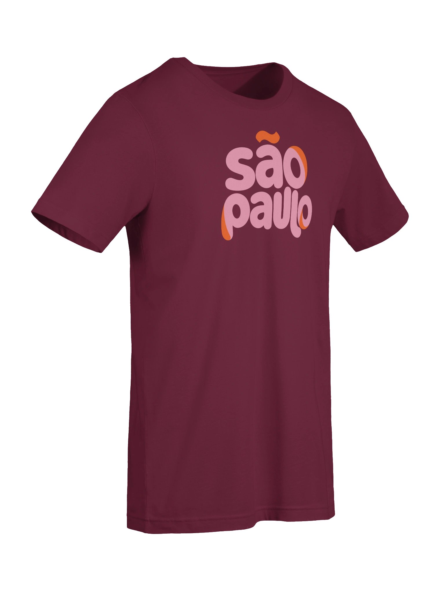 São Paulo Pink Wordmark Tee product image (7)