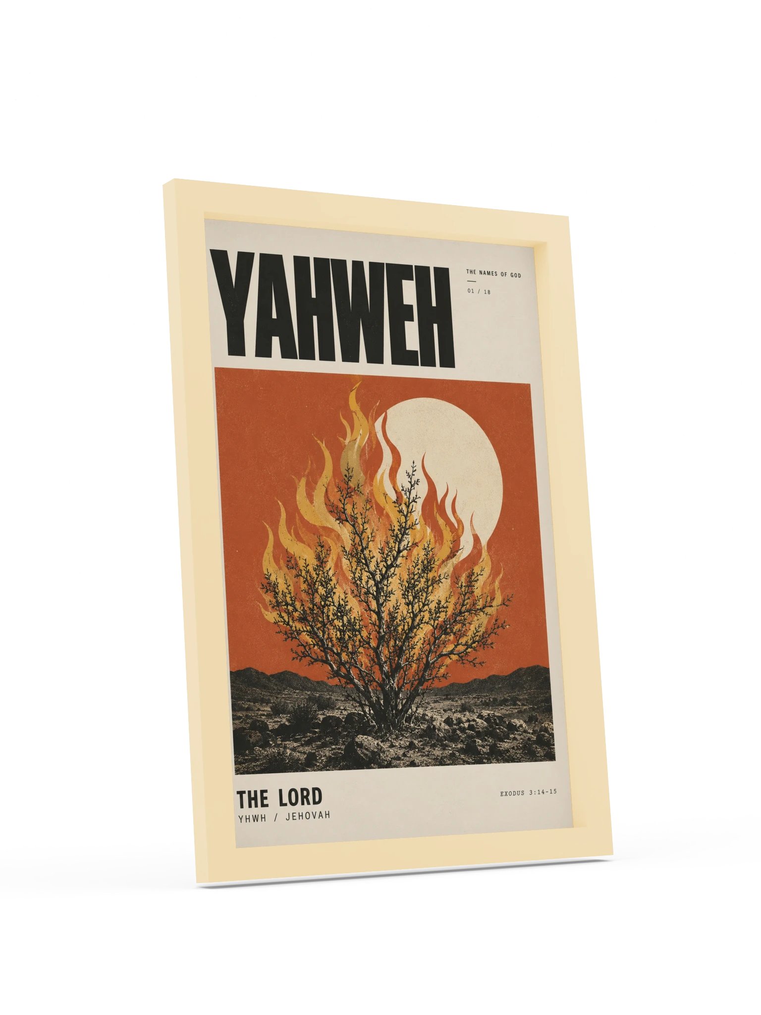 Yahweh | Names of God Framed Print product image (7)