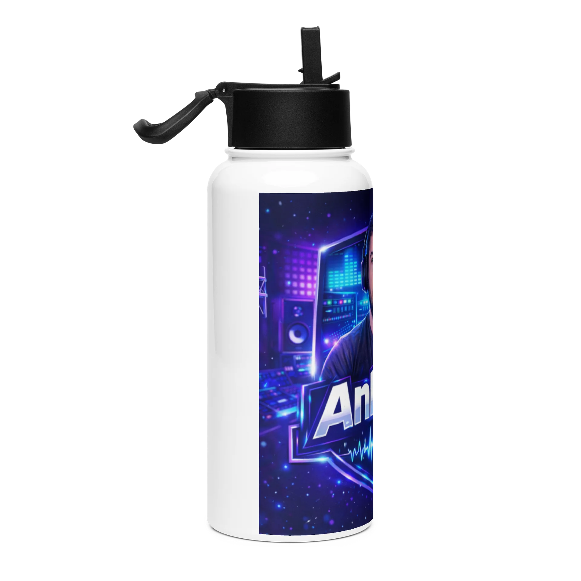 Sticla de apa din otel inoxidabil cu capac product image (4)