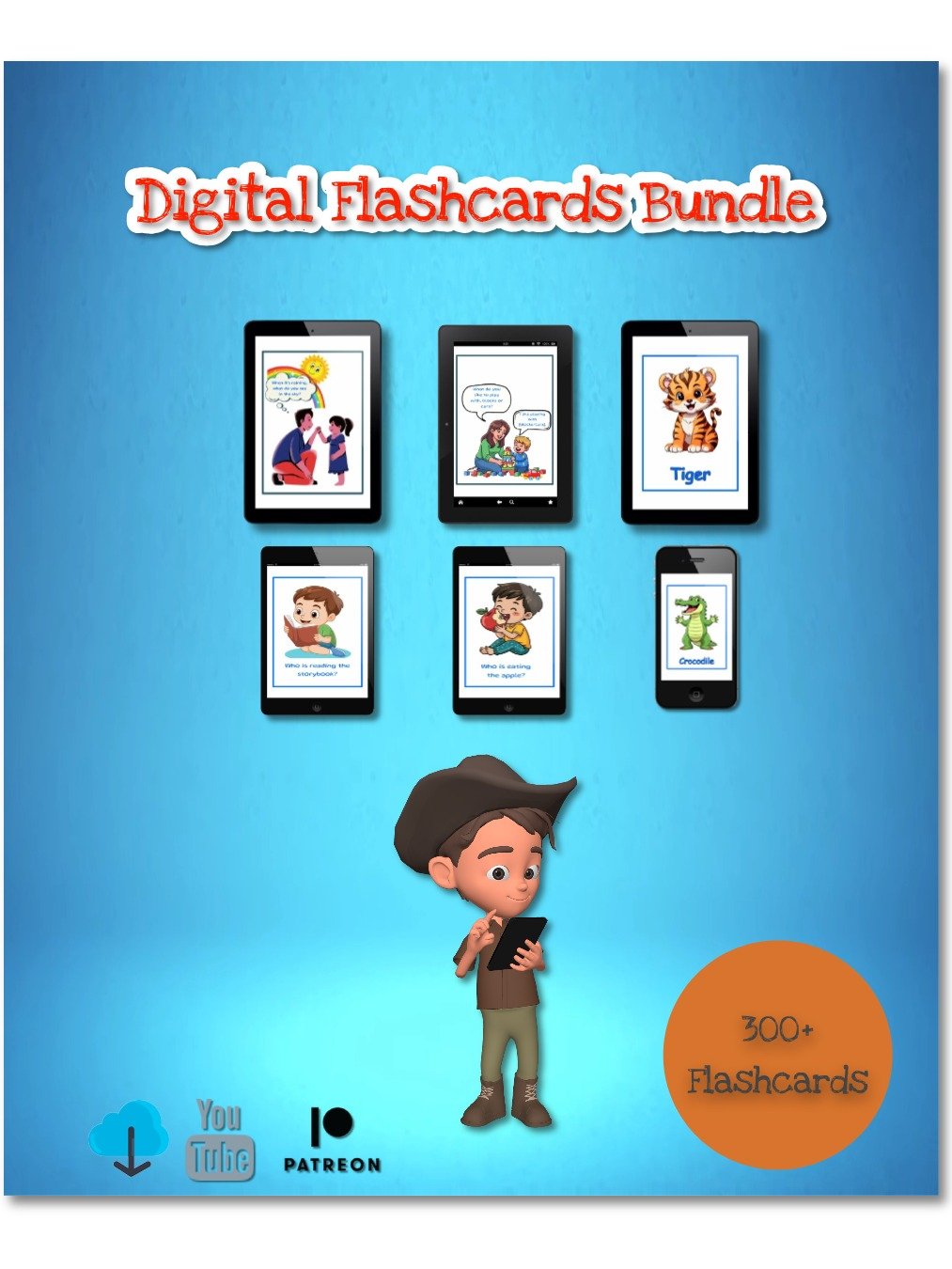 Digital Flashcards Bundle product image (1)