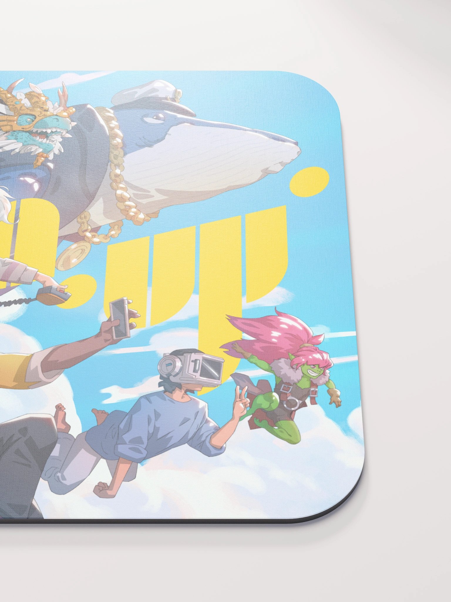 Q-UP Heroes Mousepad product image (5)