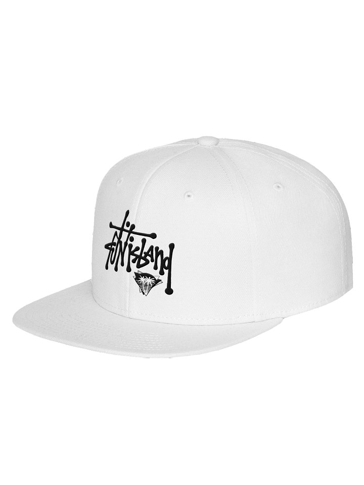 STUSSY SNAPBACK HAT WHITE product image (2)