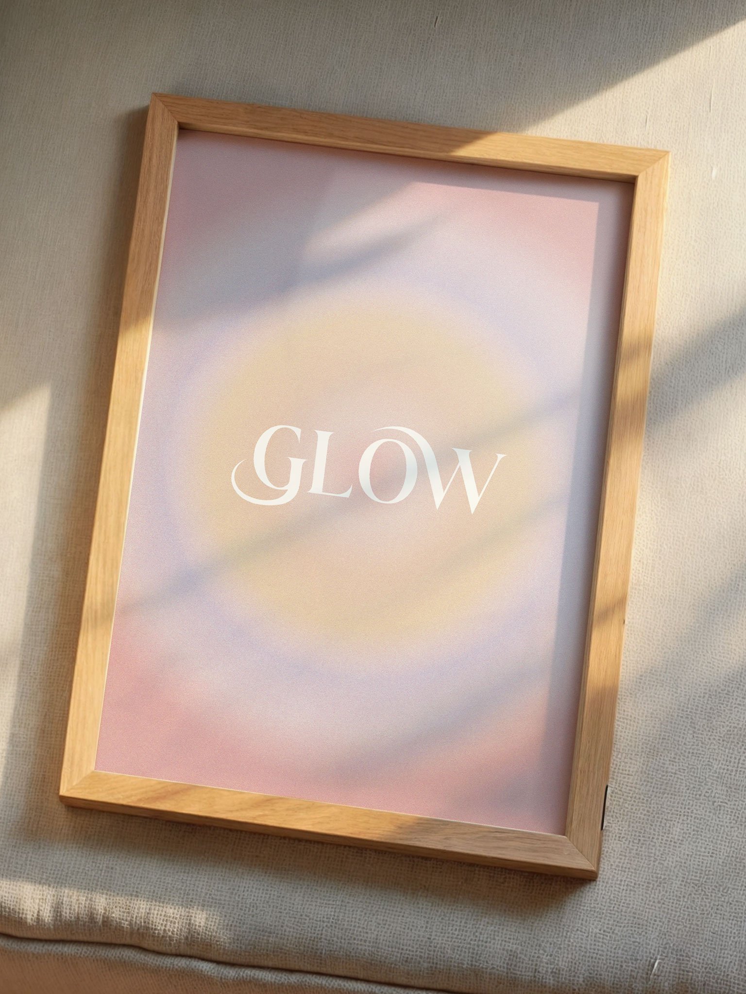 Glow Gradient Grain Poster product image (29)