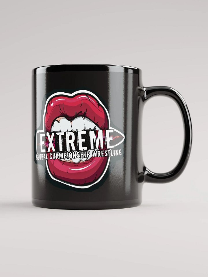 EGCW Extreme Lips Coffee Cup (Black) product image (1)