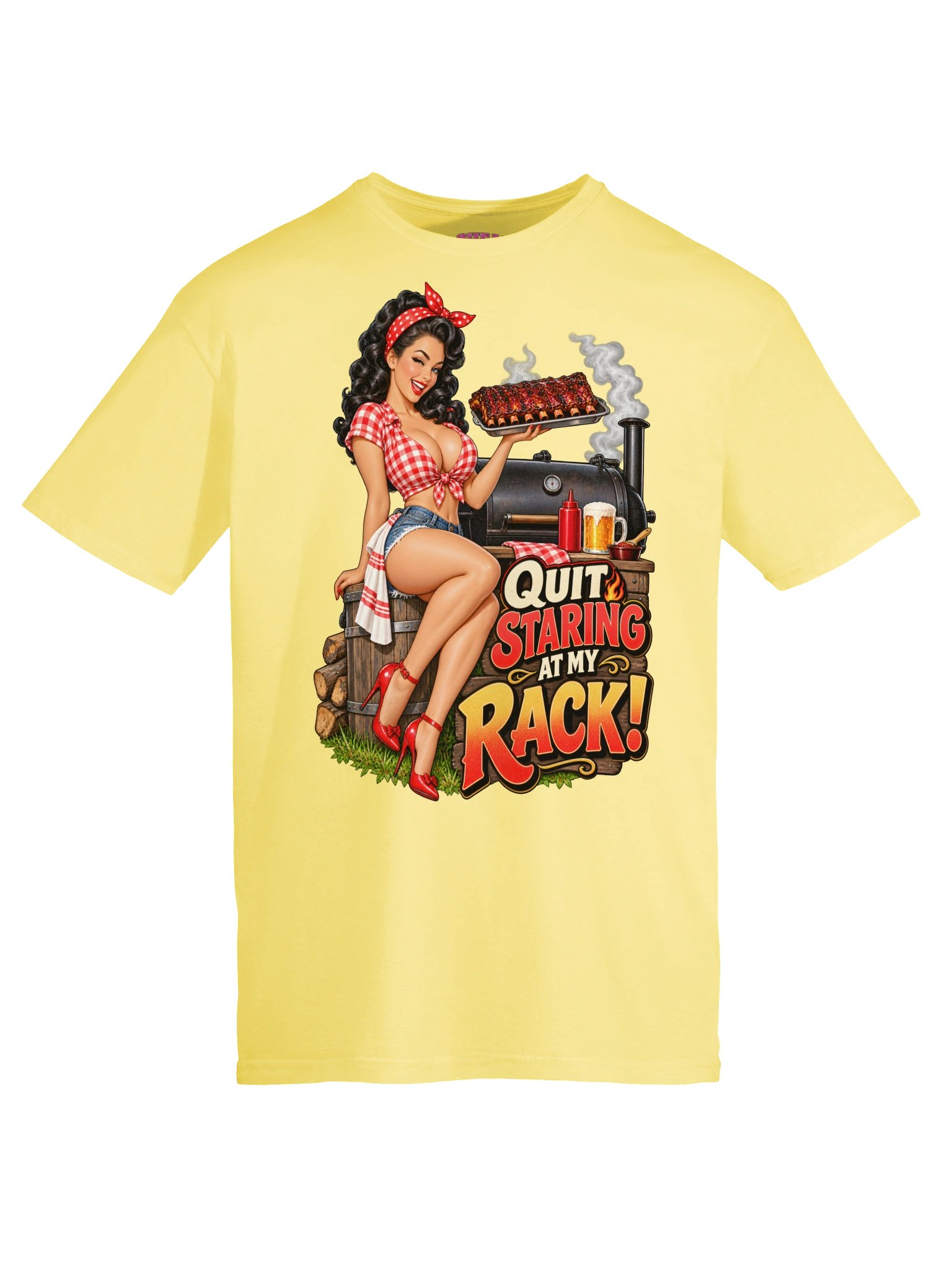 El Cheapo Deluxe BBQ Team - Rack of Ribs Tee product image (5)