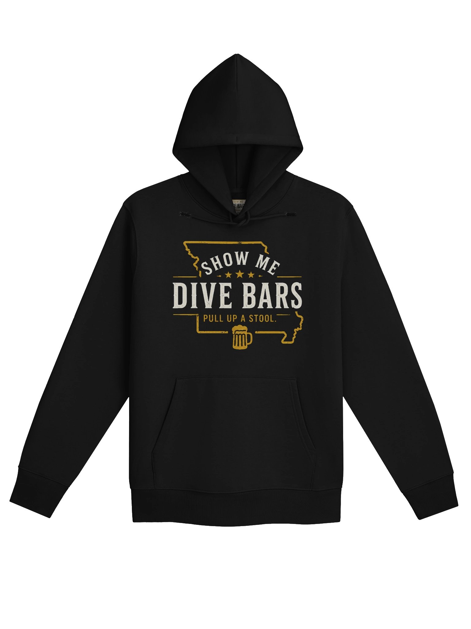 Missouri Heritage Hoodie – Black product image (1)