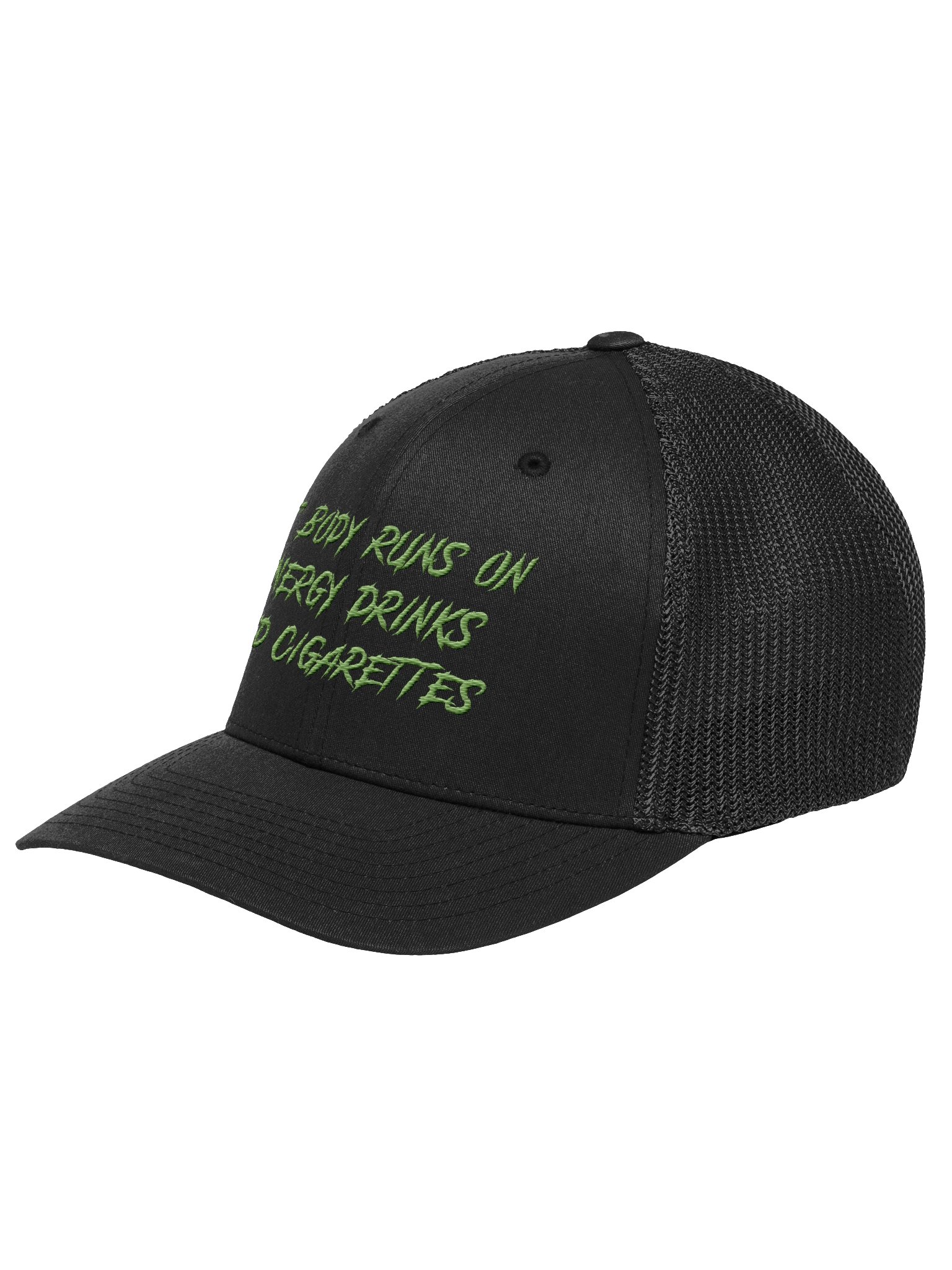 Energy Drink and Cigs Embroidered Hat product image (2)