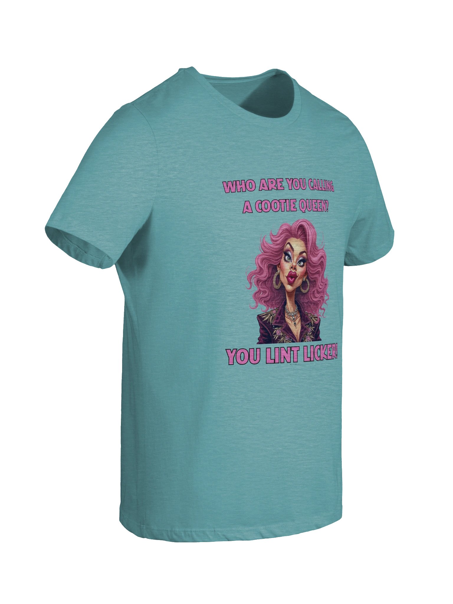 [BJ Designs] Cootie Queen Lint Licker - Women's Graphic Tee product image (8)