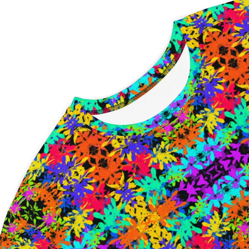 Bright Colourful Leaves Pattern Dress product image (6)