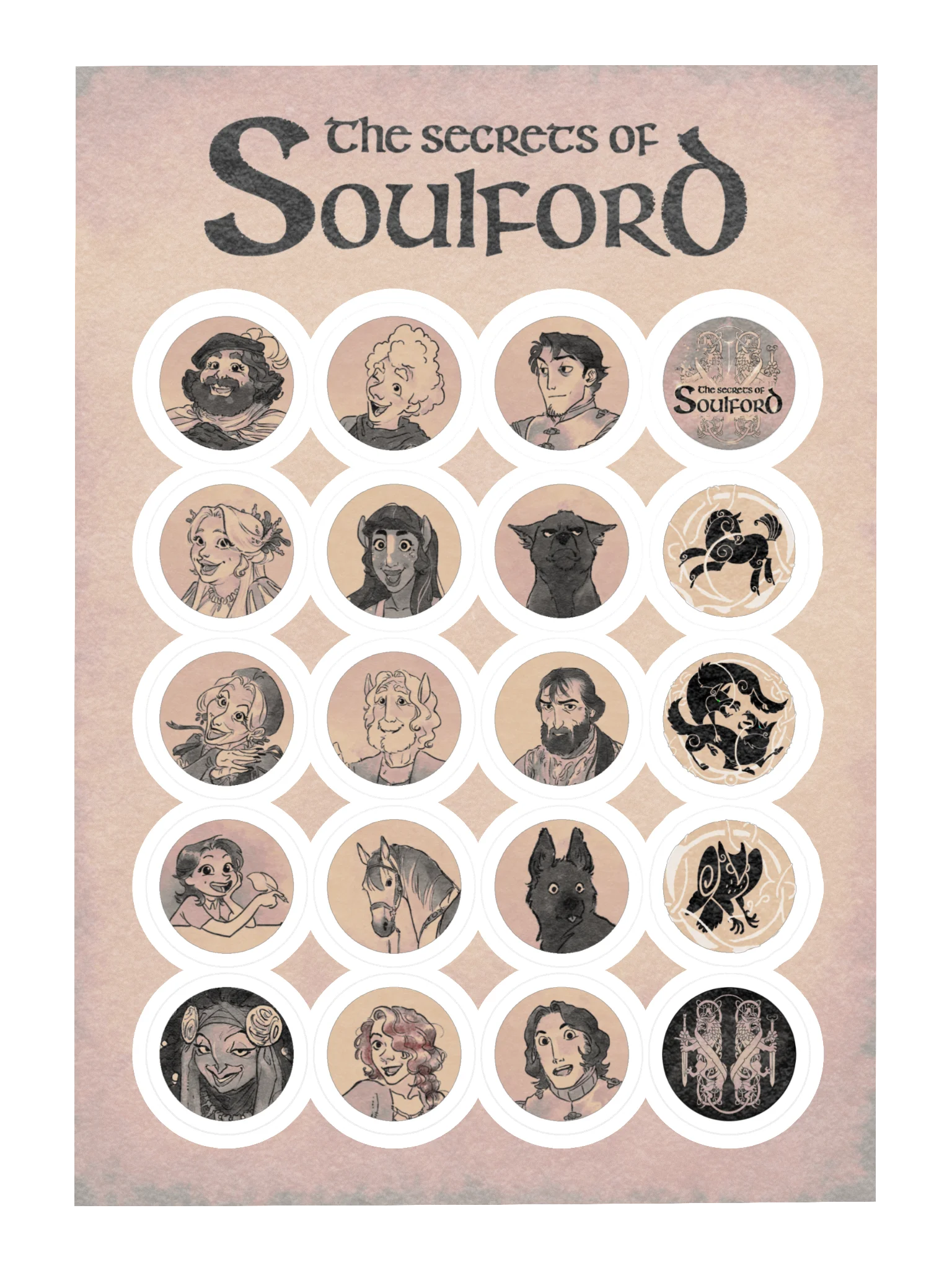 Sticker Sheet Minis — Footer Collection product image (3)