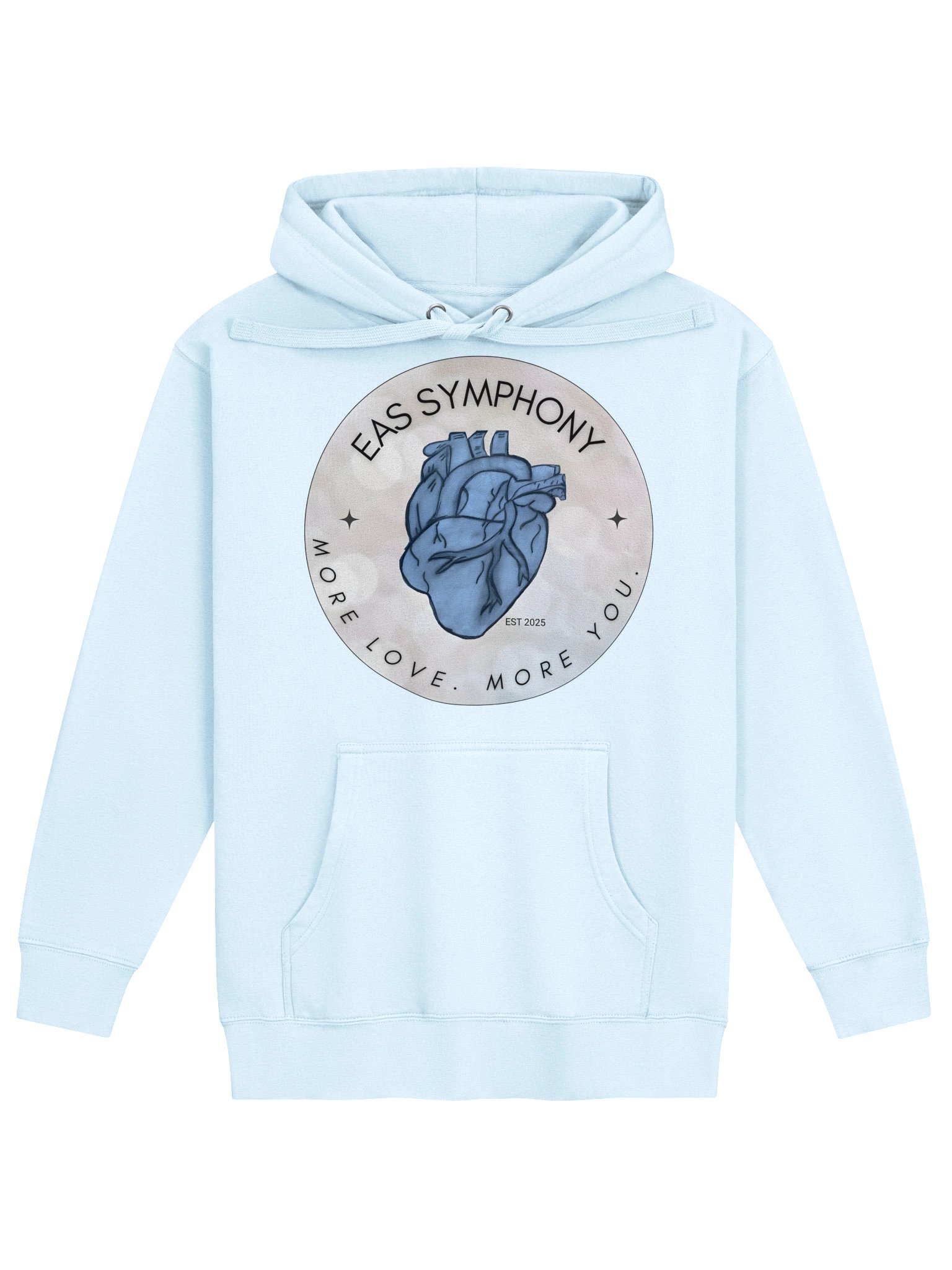 EAS Symphony Heart Badge Hoodie product image (1)
