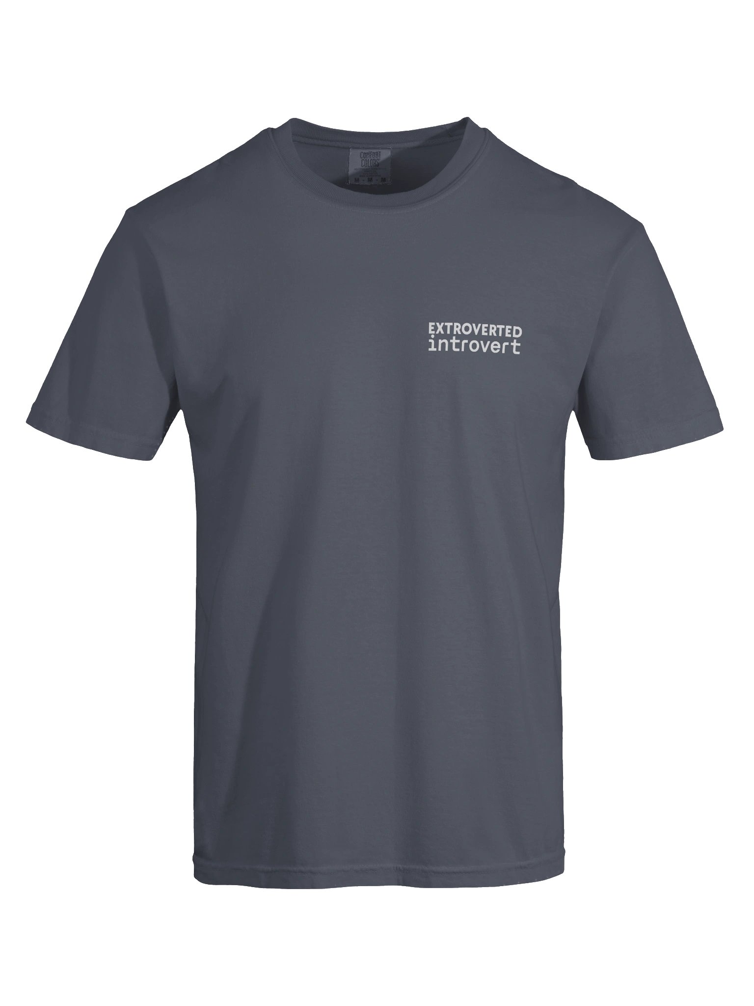 extroverted introvert - printed tee product image (87)