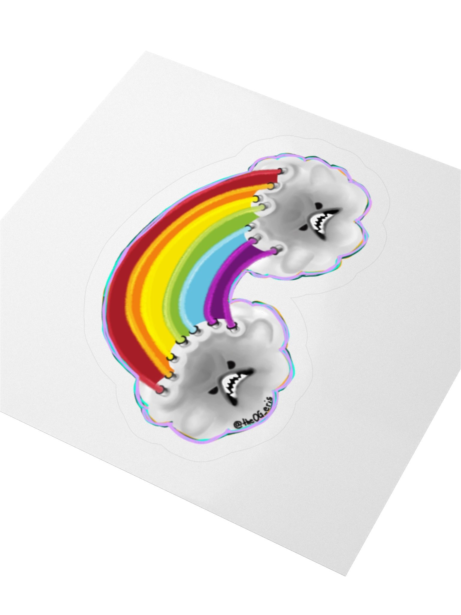 Gremlin Clouds Sticker product image (7)