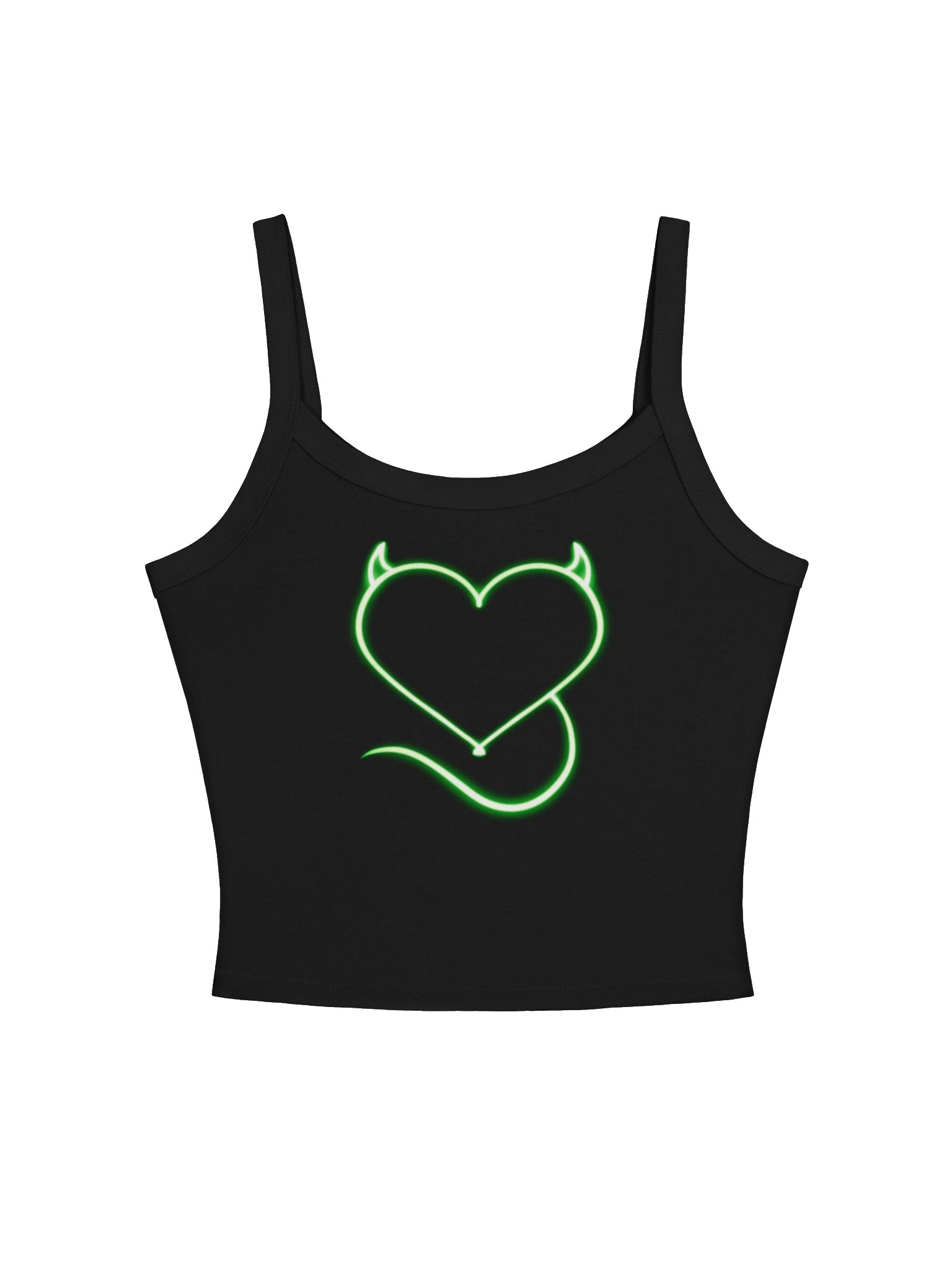 Electric Sin Heart Crop Tank product image (3)