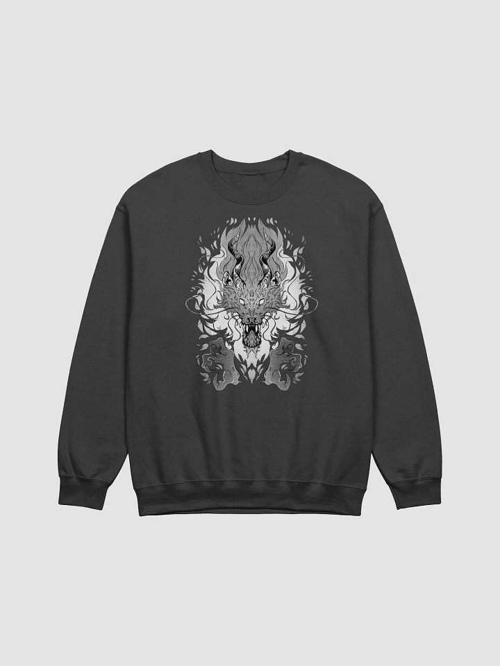 Black and White Possum Dragon Crew Neck product image (1)