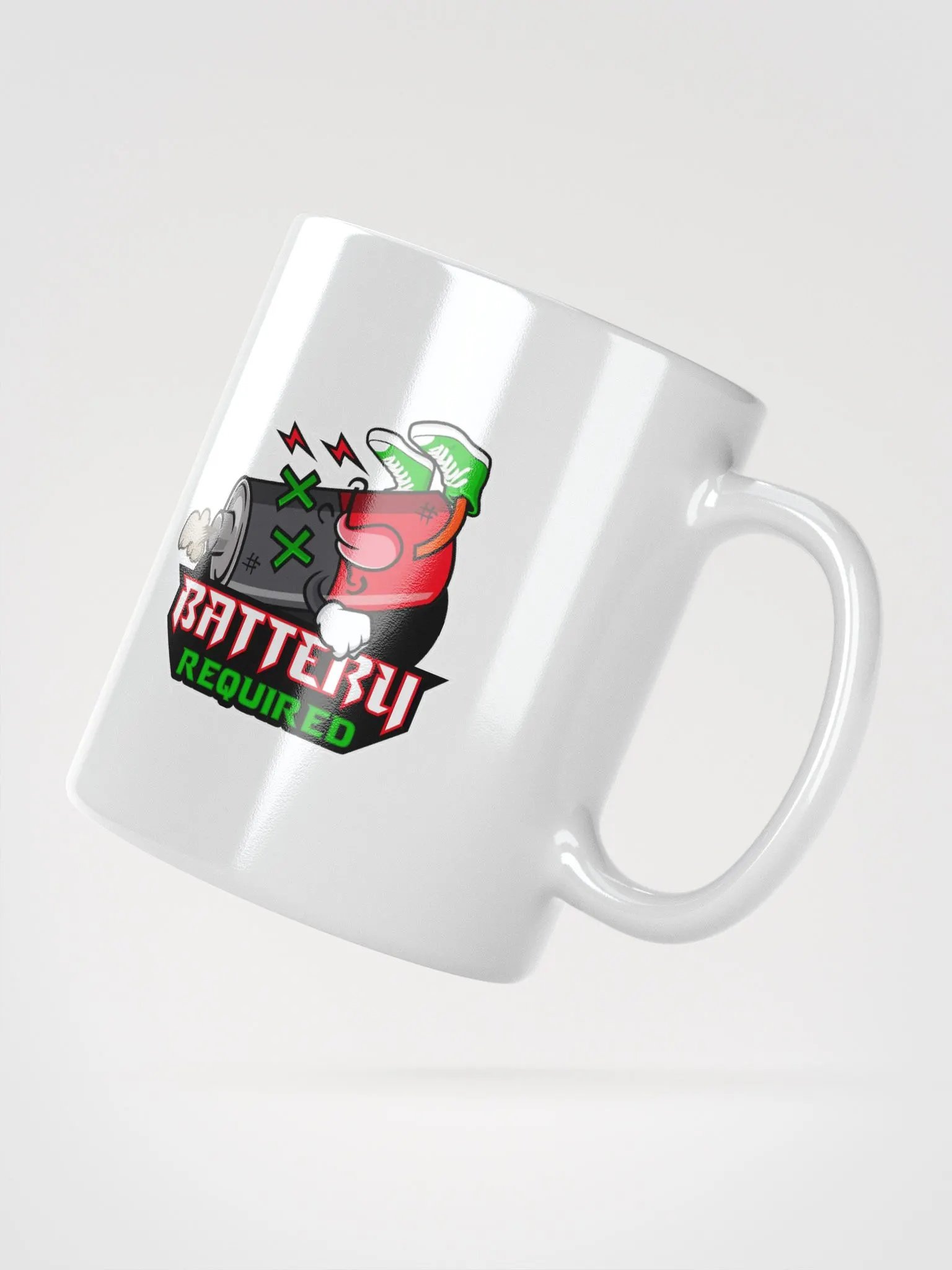 Triforce Dumb/Logo Mug White product image (5)